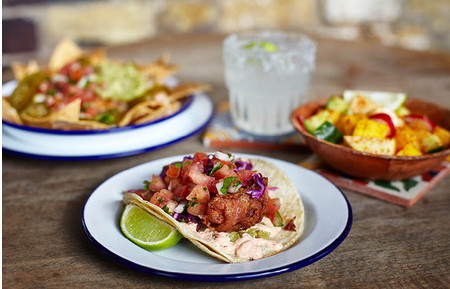Camden Market food - Cafe Chula taco